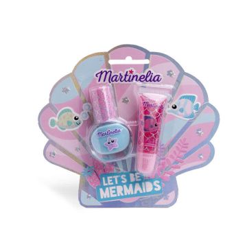 Martinelia Mermaids Козметичен комплект Русалки - лак за нокти и гланц за устни