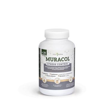 Muracol Stress Control При стрес, безсъние и безпокойство х 120 капсули New Revital