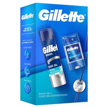 Gillette Cooling Sensitive Подаръчен комплект за мъже Коледа 2025