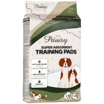 Pawsy Хигиенни постелки 60 x 60 см х 10 броя