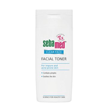 Sebamed Clear Face Facial Toner Дълбоко почистващ тоник за лице против акне 200 мл