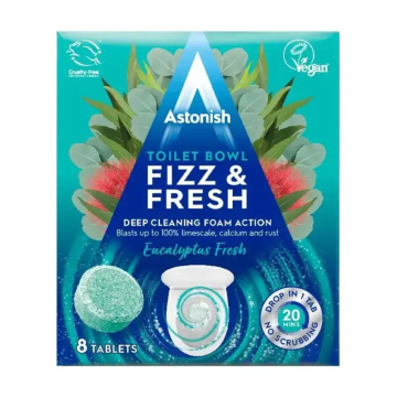 Astonish Таблети за почистване на тоалетна, евкалипт х 8 бр
