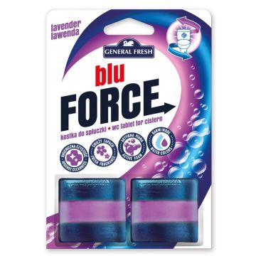 General Fresh Blu Force Блокче за тоалетно казанче, лавандула 2 х 50 г
