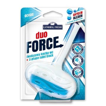 Duo Force Двуфазно блокче за тоалетна чиния, океан 40 г