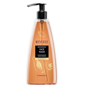 Revuele Озаряващ измиващ гел за лице папая 250 мл