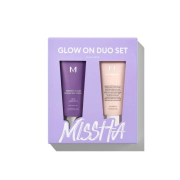 Missha BB Крем серум №21 Light Beige 20 мл + Missha BB Boomer База за грим 20 мл Комплект