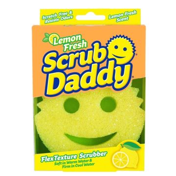 Scrub Daddy Домакинска гъба топла - студена вода, лимон