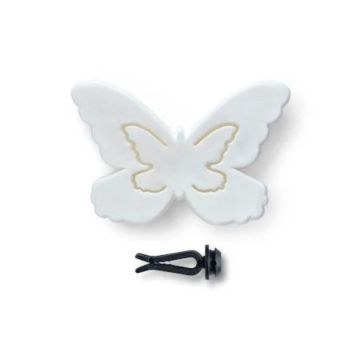 MaxxFresh Ароматизатор за автомобил пеперуда, бял