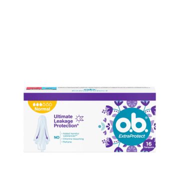 O.B Extra Protect Дамски тампони Normal x 16 броя