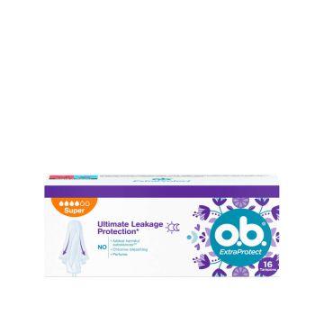 O.B Extra Protect Дамски тампони Super x 16 броя