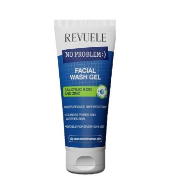 Revuele No problem Измиващ гел със салицилова киселина и цинк 200 мл