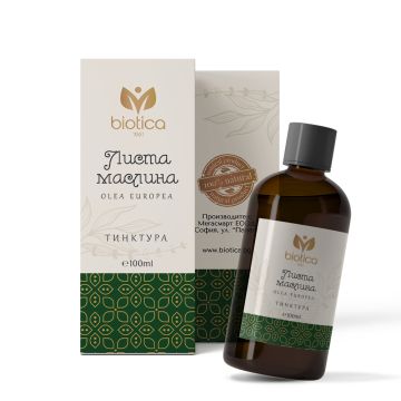 Тинктура листа маслина 100 мл Biotica
