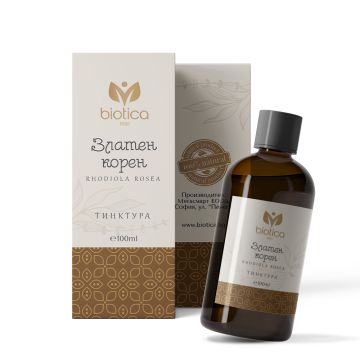 Тинктура Златен корен 100 мл Biotica