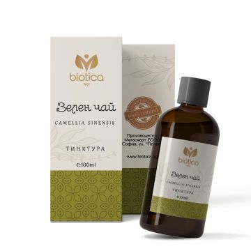 Тинктура Зелен чай 100 мл Biotica