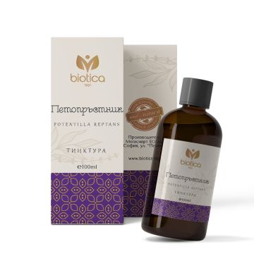 Тинктура петопръстник 100 мл Biotica