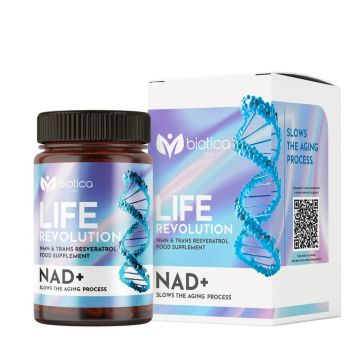 Лайф Революшън NAD+ х 60 капсули Biotica