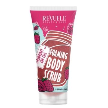 Revuele Пенлив скраб за тяло ягода и чия 200 мл