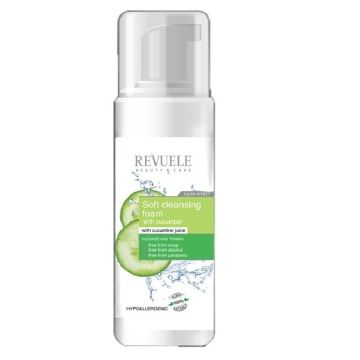Revuele Почистваща пяна за лице с екстракт от краставица 150 мл