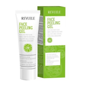 Revuele Ексфолиращ гел за лице с AHA плодови киселини 80 мл