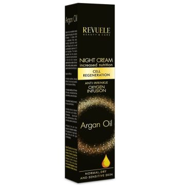 Revuele Нощен регенериращ крем с арганово масло SPF15 50 мл