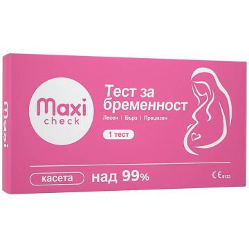 Maxi Check Тест за бременност касета х 1 бр