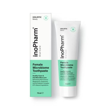 Inopharm Oral Care Паста за зъби за балансиран женски микробиом 75 мл