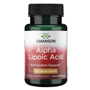 Swanson Alpha Lipoic Acid Алфа-липоева киселина х 60 капсули