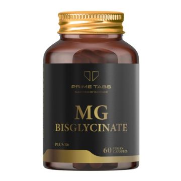 Magnesium Bisglycinate + B6 х 60 капсули Prime Tabs