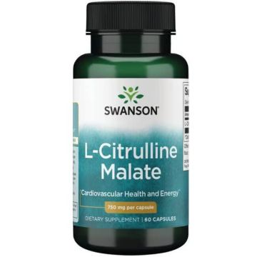Swanson L-Citrulline Malate Л-цитрулин малат х 60 капсули