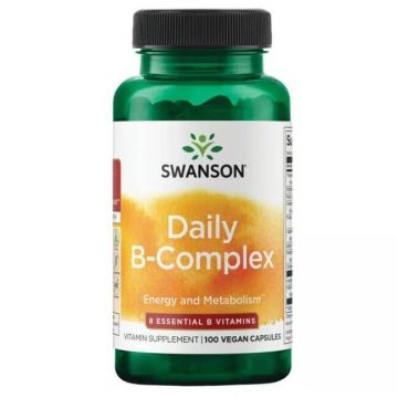 Swanson Daily B-Complex Дневен B-комплекс х 100 капсули