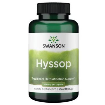 Swanson Hyssop Исоп х 100 капсули