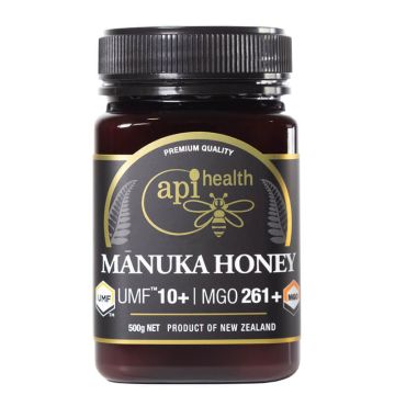Manuka Honey Монофлорен пчелен мед от манука UMF™ 10+ MGO 261 500 г Api Health