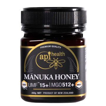 Manuka Honey Монофлорен пчелен мед от манука UMF™ 15+ MGO 512 250 г Api Health