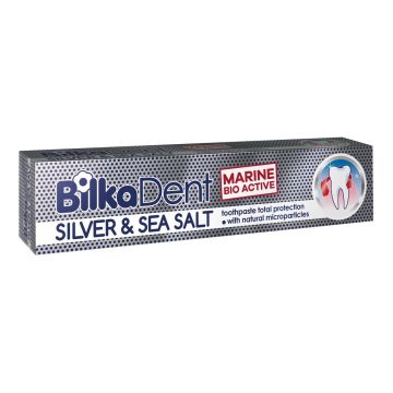 Bilka Dent Sillver & Sea Salt Паста за зъби 75 мл