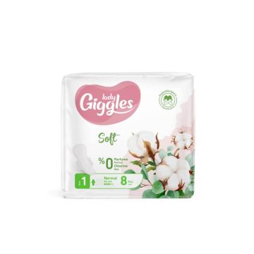 Giggles Lady Soft Дамски превръзки Normal х 8 броя