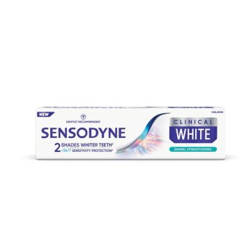 Sensodine Clinical White Enamel Избелваща паста за зъби 75 мл