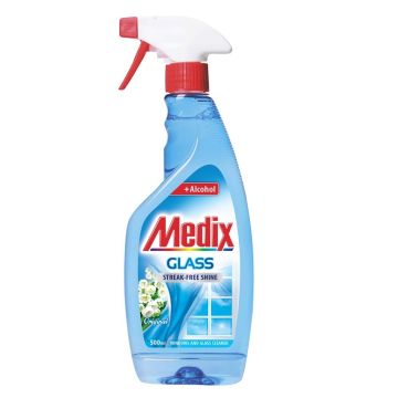 Medix glass Original Препарат за стъкла и гладки повърхности с помпа - момина сълза 500 мл