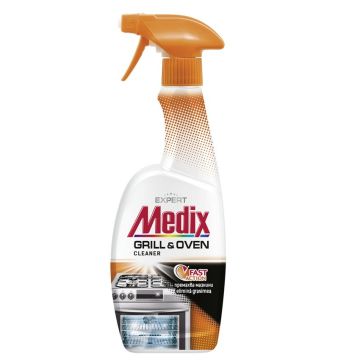 Medix Grill & Oven Активна пяна почистващ препарат за фурни и загорели мазнини 500 мл