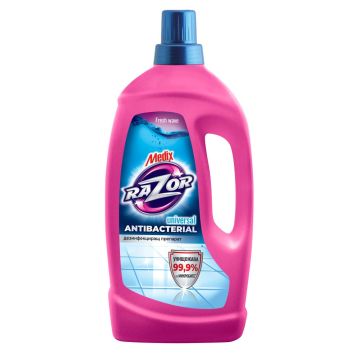 Medix Razor Universal Antibacterial Fresh Wave Универсален дезинфектиращ препарат за под 1000 мл