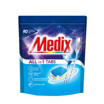 Medix All in 1 Tabs Таблетки за миялна машина х 90 броя