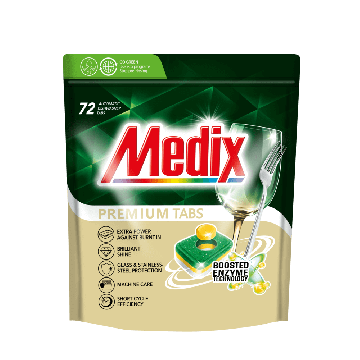 Medix Premium Tabs Таблетки за миялна машина х 72 броя