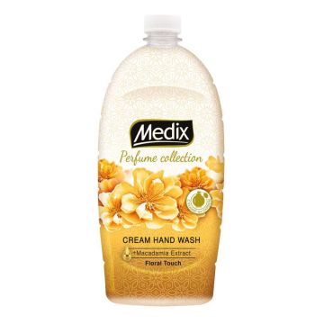 Medix Parfume Collection Floral Touch Течен сапун за ръце 800 мл Пълнител 