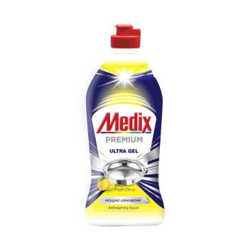 Medix Premium Gel Kонцентриран гел за съдове Цитрус 415 мл