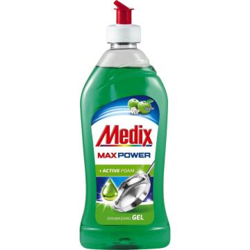 Medix Max Power Гел за съдове Ябълка 415 мл