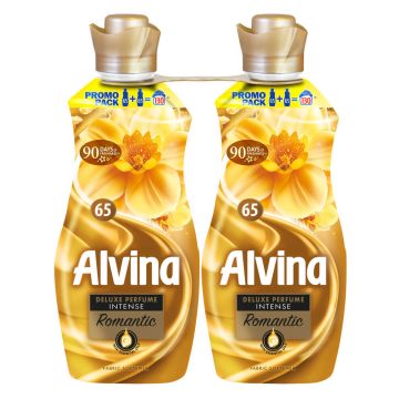 Alvina Deluxe Perfume Intense Romantic Омекотител за тъкани 2 х 1430 мл Комплект