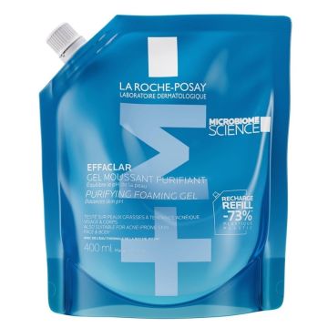La Roche-Posay Effaclar Измиваща гел-пяна против акне пълнител 400 мл