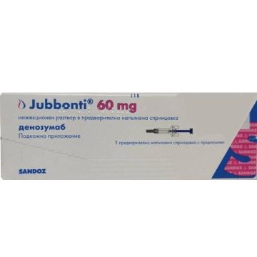 Jubbonti инжекционен разтвор в предварително напълнена спринцовка 60 мг/мл 1 мл