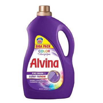 Alvina Color Deluxe Pеrfume Giga Pack Перилен препарат за цветни тъкани 5 л