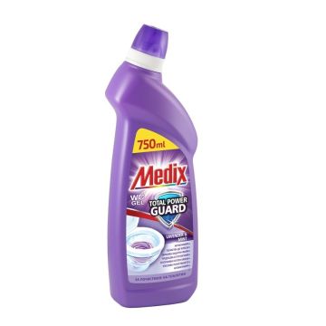 Medix gel Total power guard Почистващ препарат за тоалетни - лавандула и мента 750 мл