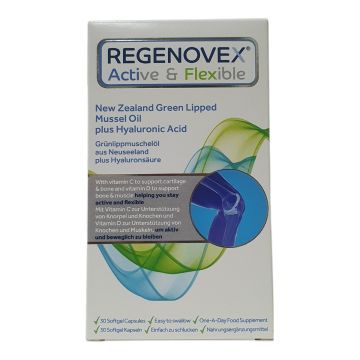 Regenovex Active&Flexible За здрави и подвижни стави х 30 капсули The Mentholatum Company